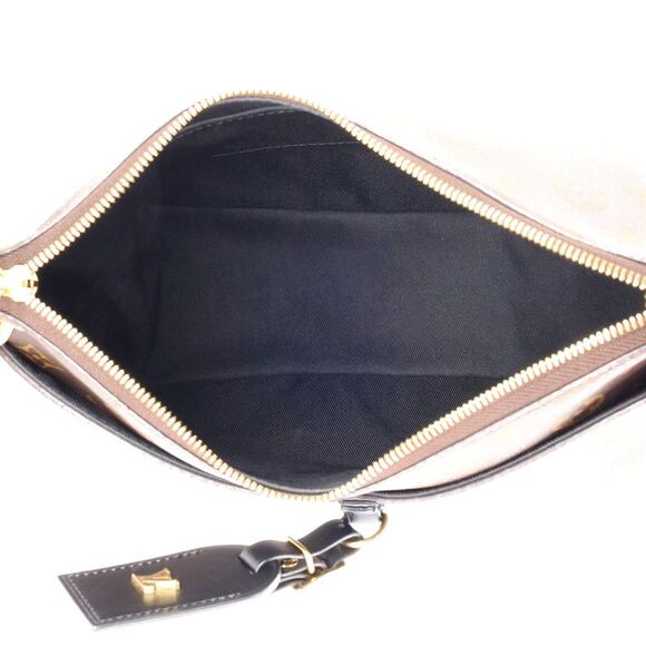 Louis Vuitton Odeon NM Handbag Monogram Canvas MM Black, Brown - Picture 5 of 8